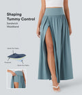 Breezeful™ High Waisted Tummy Control 2-in-1 Flowy Quick Dry Maxi Skirt