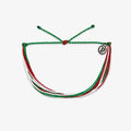 Red, Green & White Bracelet