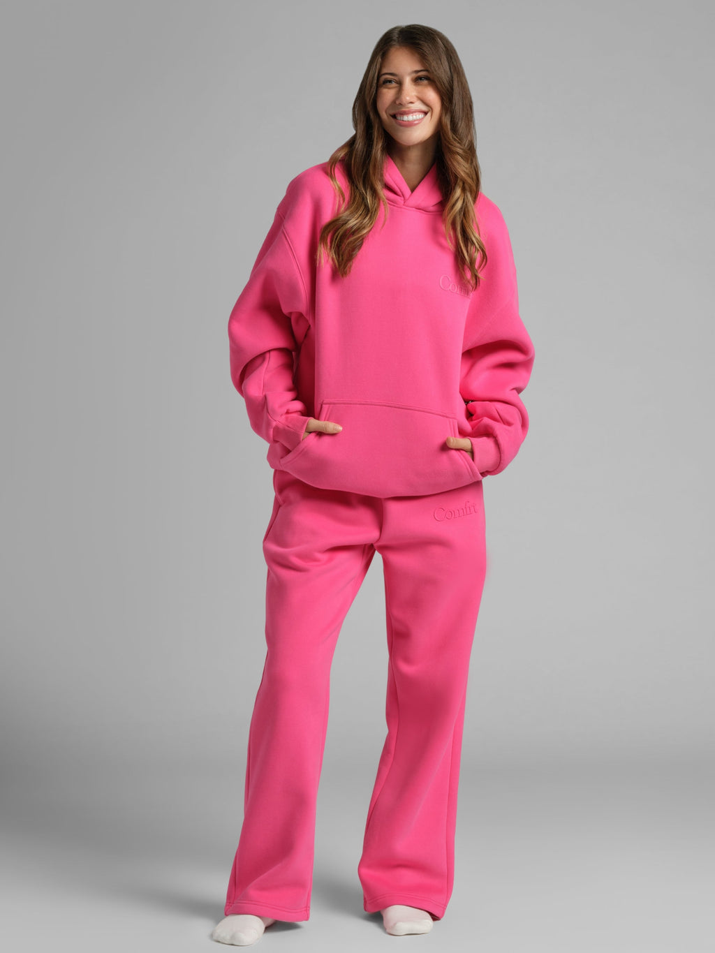 Minimalist Straight Leg Sweatpants – Long