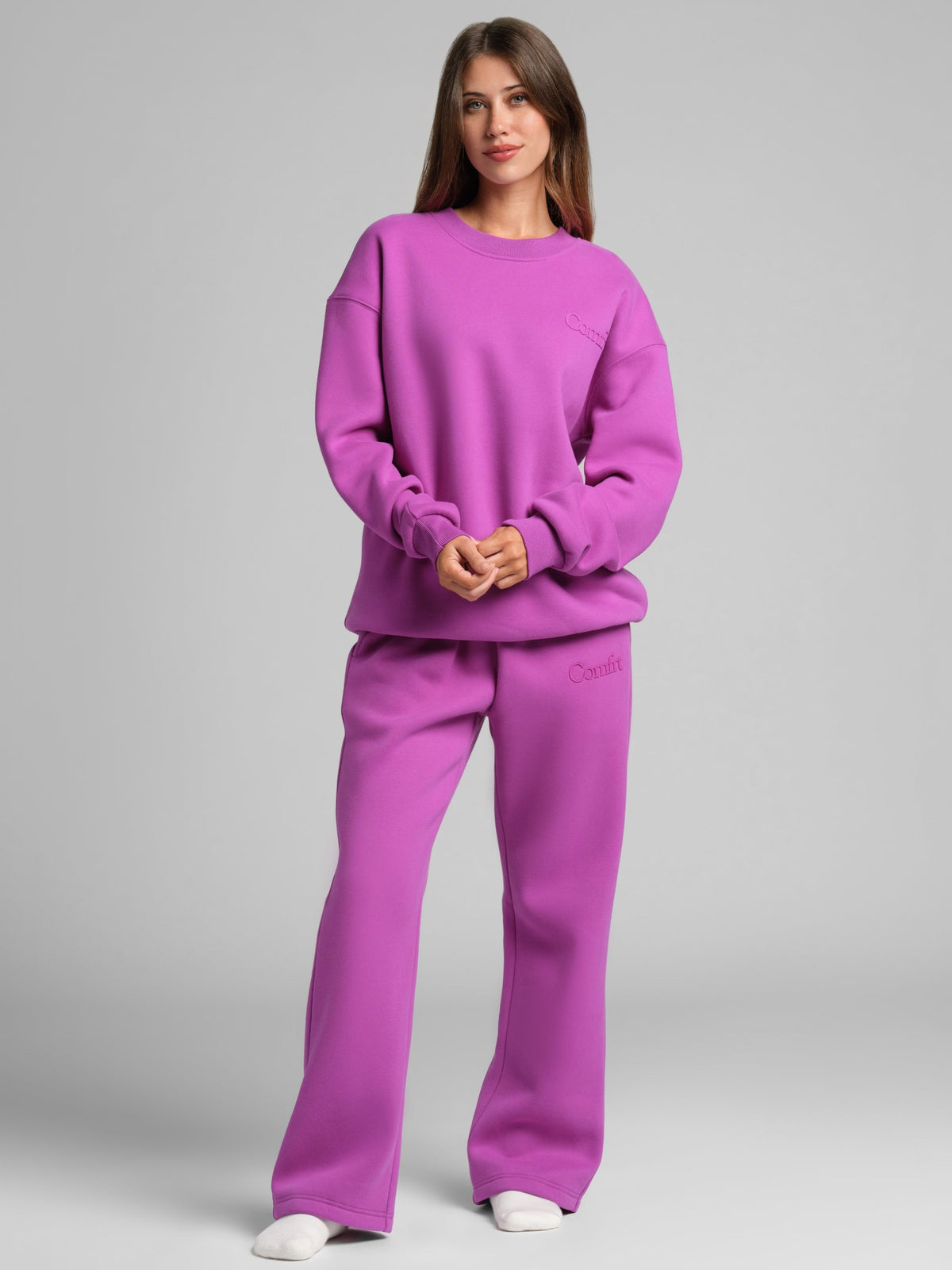 Minimalist Straight Leg Sweatpants – Short