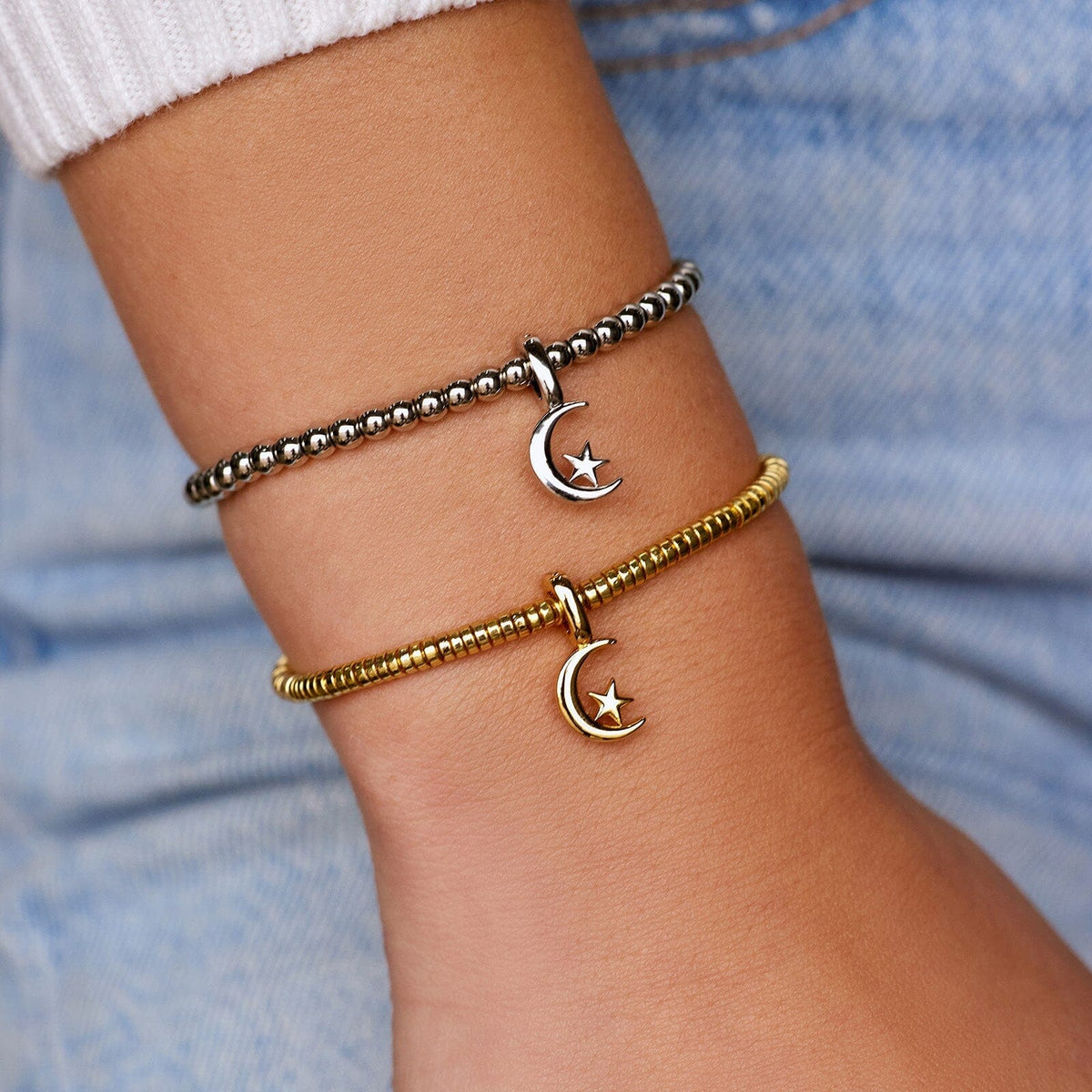 Harper Star and Moon Charm