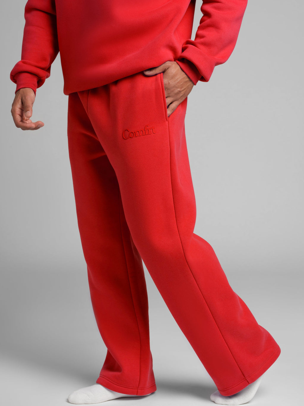 Minimalist Straight Leg Sweatpants – Short