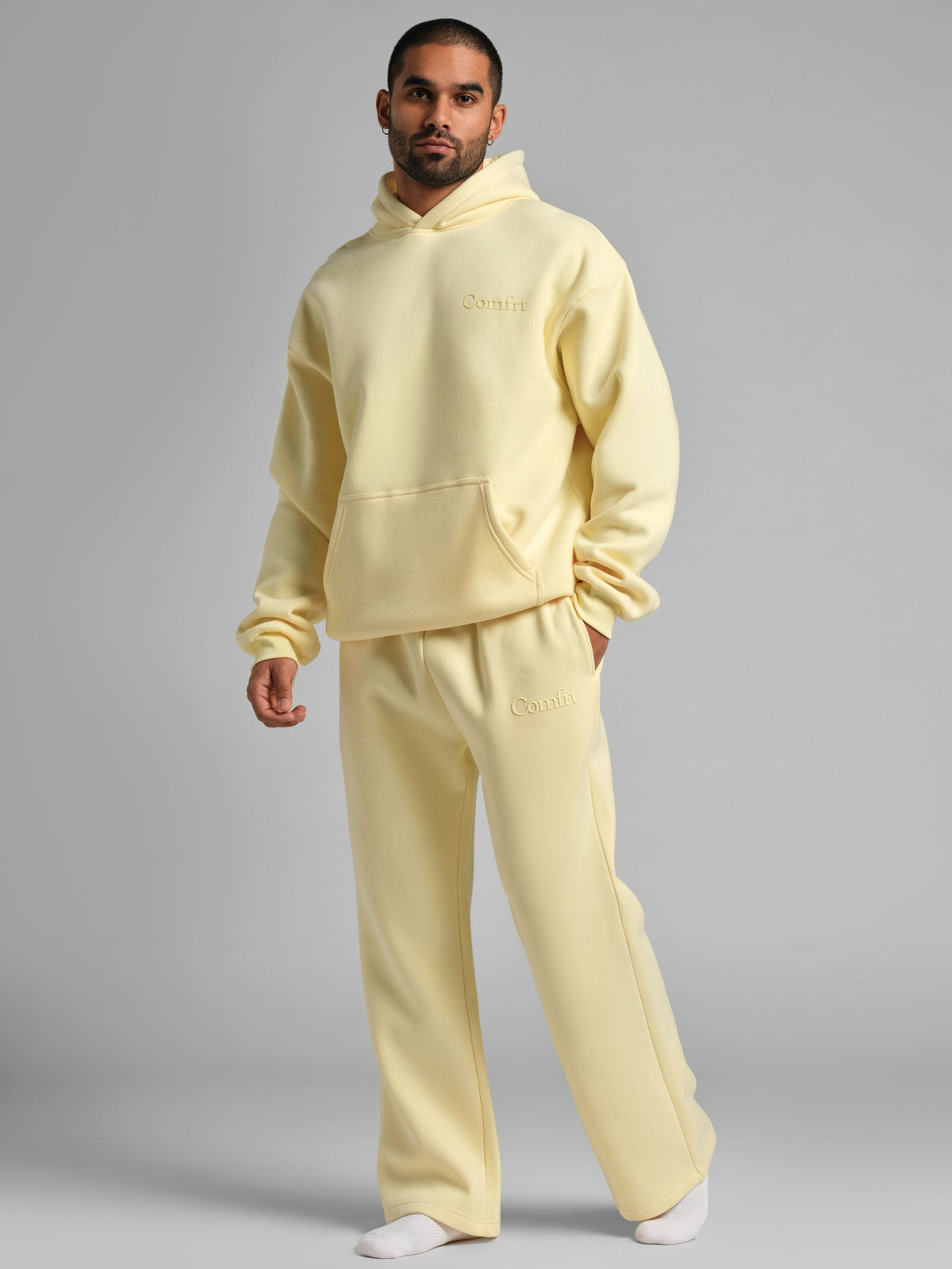 Minimalist Straight Leg Sweatpants – Short