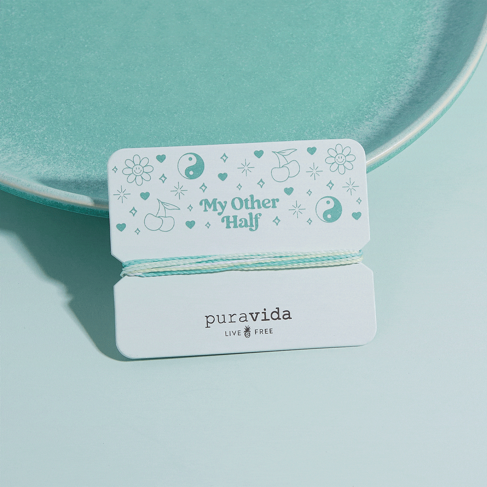 My Other Half Bracelet Card