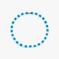 Blue Wave Seascape Stretch Anklet