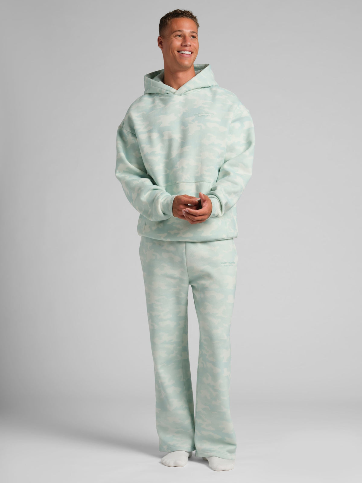 Camo Straight Leg Sweatpants