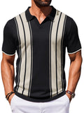 Vintage Old Money Knit Polo Shirt (US Only)